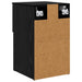 Dulap de pat Stejar Negru 29 x 31,5 x 49 cm Lemn prelucrat - WALTI WALTI