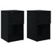 Dulap de pat 2 pcs Stejar Negru 29 x 31,5 x 49 cm - WALTI WALTI