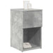 Dulap de pat 2 pcs Gri Beton 29 x 31,5 x 49 cm Lemn prelucrat - WALTI WALTI