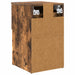 Dulap de pat Stejar fumuriu 29 x 31,5 x 49 cm Lemn prelucrat - WALTI WALTI