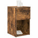 Dulap de pat Stejar fumuriu 29 x 31,5 x 49 cm Lemn prelucrat - WALTI WALTI