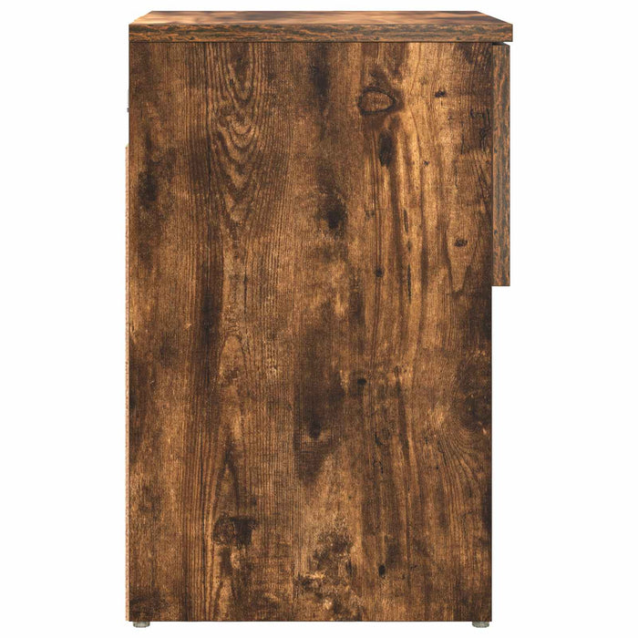 Dulap de pat Stejar fumuriu 29 x 31,5 x 49 cm Lemn prelucrat - WALTI WALTI
