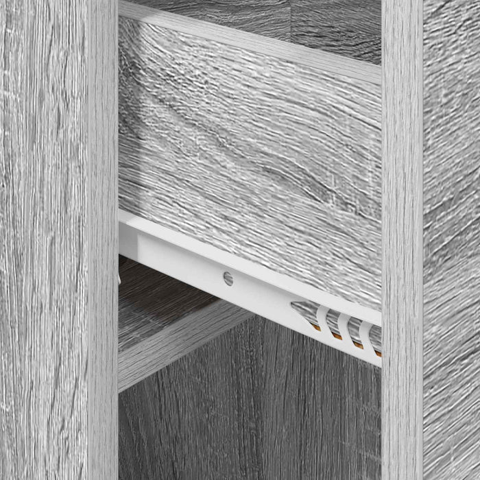 Dulap de pat Sonoma gri 29 x 31,5 x 49 cm Lemn prelucrat - WALTI WALTI
