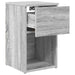 Dulap de pat Sonoma gri 29 x 31,5 x 49 cm Lemn prelucrat - WALTI WALTI