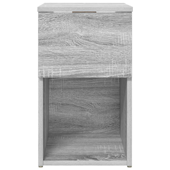 Dulap de pat Sonoma gri 29 x 31,5 x 49 cm Lemn prelucrat - WALTI WALTI