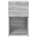 Dulap de pat Sonoma gri 29 x 31,5 x 49 cm Lemn prelucrat - WALTI WALTI