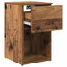 Dulap de pat Lemn vechi 29 x 31,5 x 49 cm Lemn prelucrat - WALTI WALTI