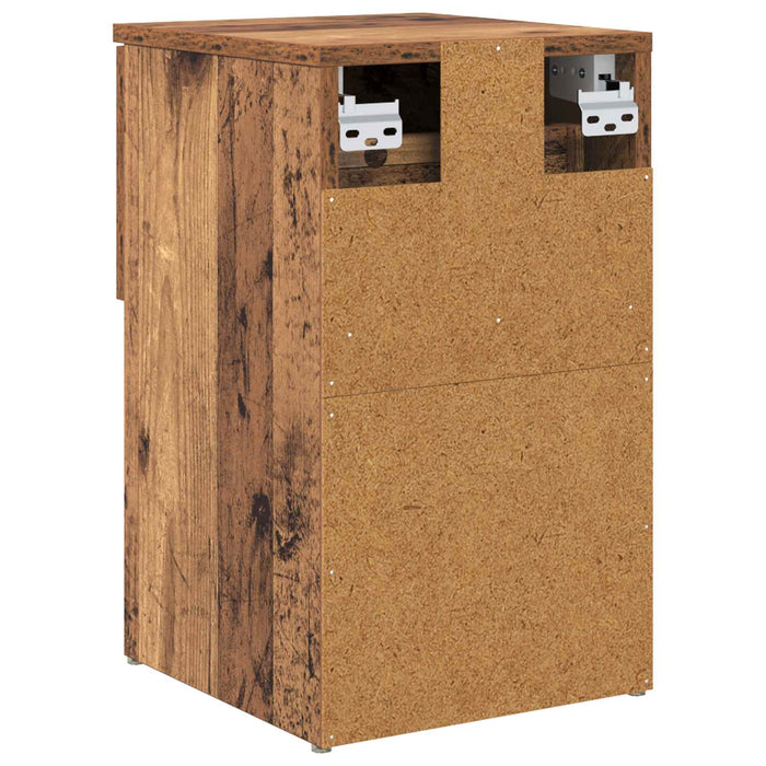 Dulap de pat Lemn vechi 29 x 31,5 x 49 cm Lemn prelucrat - WALTI WALTI