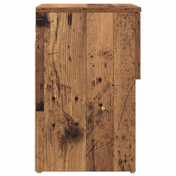 Dulap de pat Lemn vechi 29 x 31,5 x 49 cm Lemn prelucrat - WALTI WALTI