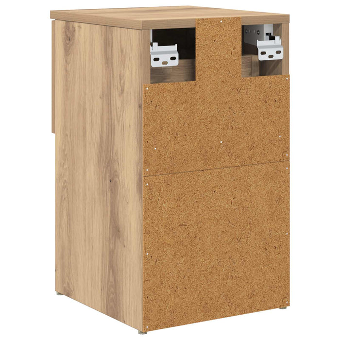 Dulap de pat 2 pcs Stejar Artizanal 29 x 31,5 x 49 cm - WALTI WALTI