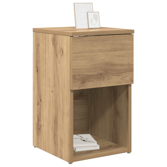Dulap de pat 2 pcs Stejar Artizanal 29 x 31,5 x 49 cm - WALTI WALTI
