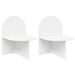 Noptieră 2 pcs Alb 48 x 49 x 65 cm Lemn prelucrat - WALTI WALTI