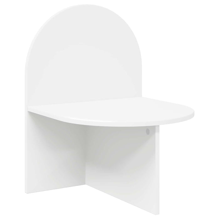 Noptieră 2 pcs Alb 48 x 49 x 65 cm Lemn prelucrat - WALTI WALTI