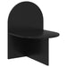 Noptieră 2 pcs Stejar Negru 48 x 49 x 65 cm Lemn prelucrat - WALTI WALTI