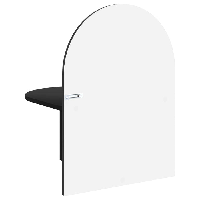 Noptieră 2 pcs Stejar Negru 48 x 49 x 65 cm Lemn prelucrat - WALTI WALTI