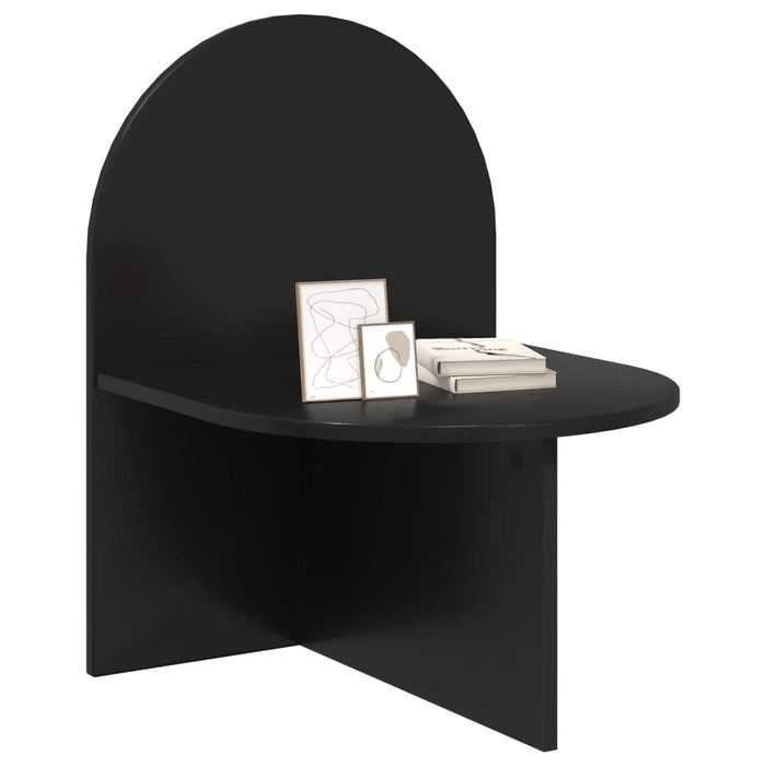 Noptieră 2 pcs Stejar Negru 48 x 49 x 65 cm Lemn prelucrat - WALTI WALTI