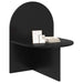 Noptieră 2 pcs Stejar Negru 48 x 49 x 65 cm Lemn prelucrat - WALTI WALTI