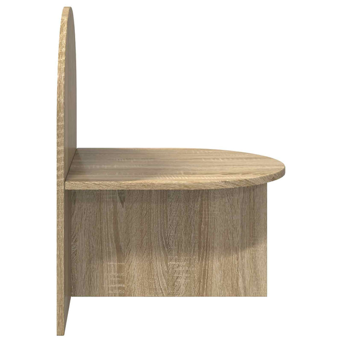 Noptieră 2 pcs Stejar Sonoma 48 x 49 x 65 cm Lemn prelucrat - WALTI WALTI