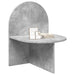 Noptieră Gri Beton 48 x 49 x 65 cm Lemn prelucrat - WALTI WALTI