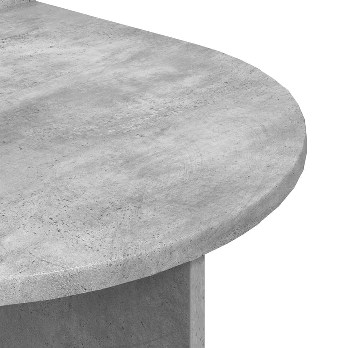Noptieră 2 pcs Gri Beton 48 x 49 x 65 cm Lemn prelucrat - WALTI WALTI