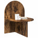 Noptieră 2 pcs Stejar fumuriu 48 x 49 x 65 cm Lemn prelucrat - WALTI WALTI