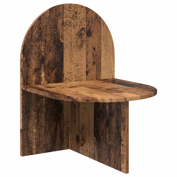 Noptieră 2 pcs Lemn vechi 48 x 49 x 65 cm Lemn prelucrat - WALTI WALTI