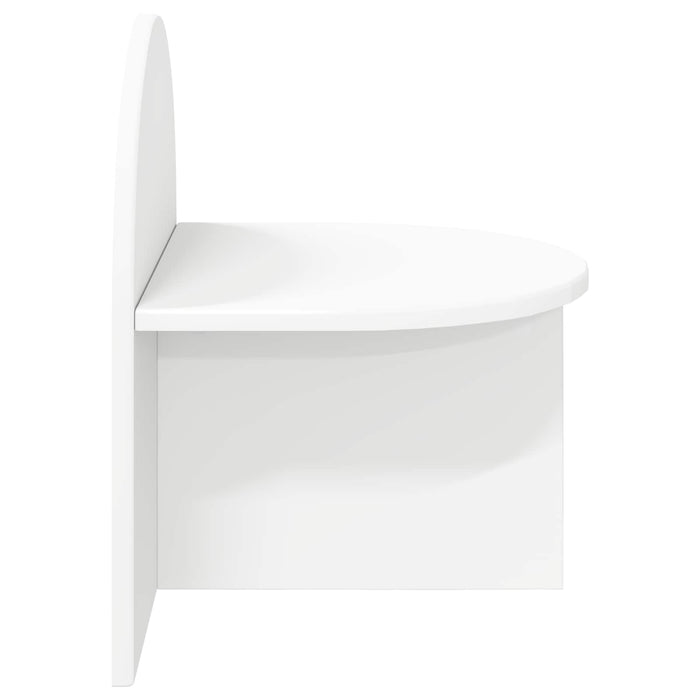 Noptieră Alb 40 x 35,5 x 45,5 cm Lemn prelucrat - WALTI WALTI