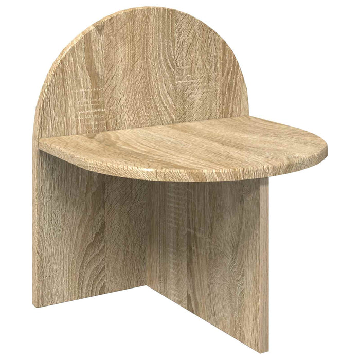 Noptieră 2 pcs Stejar Sonoma 40 x 35,5 x 45,5 cm Lemn prelucrat - WALTI WALTI