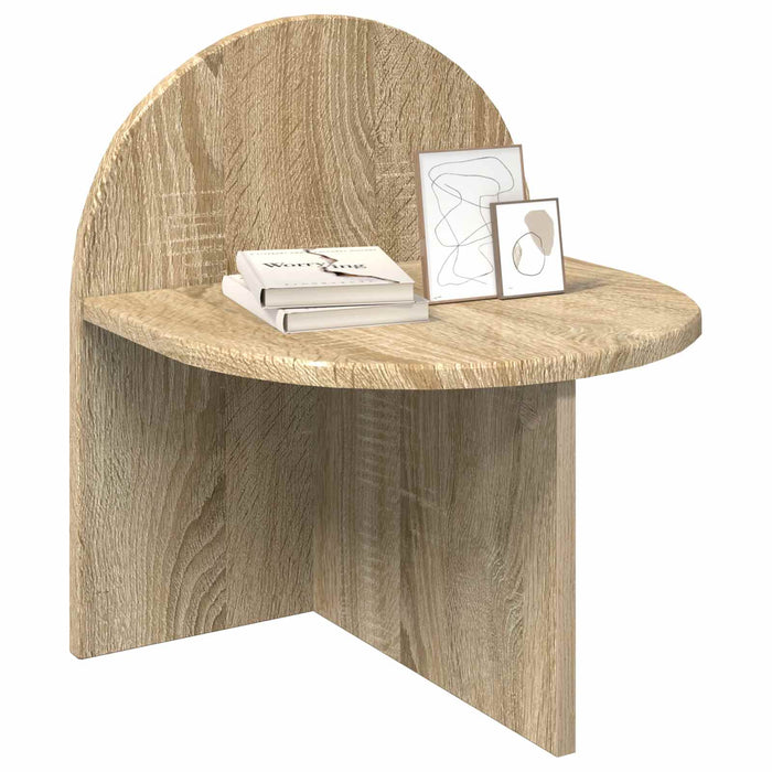 Noptieră 2 pcs Stejar Sonoma 40 x 35,5 x 45,5 cm Lemn prelucrat - WALTI WALTI