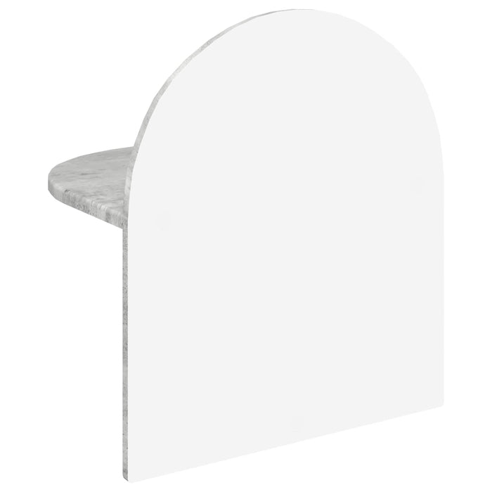 Noptieră Gri Beton 40 x 35,5 x 45,5 cm Lemn prelucrat - WALTI WALTI