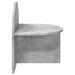 Noptieră 2 pcs Gri Beton 40 x 35,5 x 45,5 cm Lemn prelucrat - WALTI WALTI