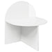 Noptieră 2 pcs Alb foarte lucios 40 x 35,5 x 45,5 cm - WALTI WALTI