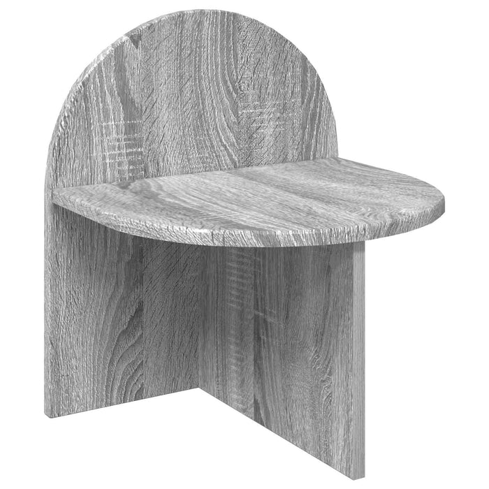 Noptieră Sonoma gri 40 x 35,5 x 45,5 cm Lemn prelucrat - WALTI WALTI