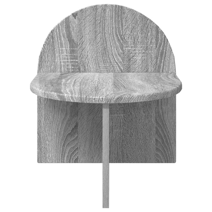 Noptieră Sonoma gri 40 x 35,5 x 45,5 cm Lemn prelucrat - WALTI WALTI