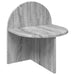 Noptieră 2 pcs Sonoma gri 40 x 35,5 x 45,5 cm Lemn prelucrat - WALTI WALTI