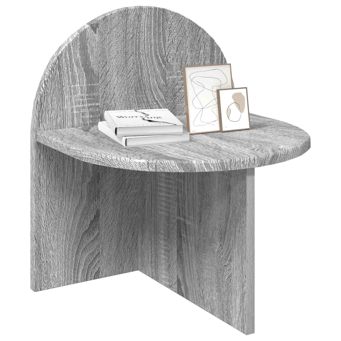 Noptieră 2 pcs Sonoma gri 40 x 35,5 x 45,5 cm Lemn prelucrat - WALTI WALTI