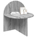 Noptieră 2 pcs Sonoma gri 40 x 35,5 x 45,5 cm Lemn prelucrat - WALTI WALTI