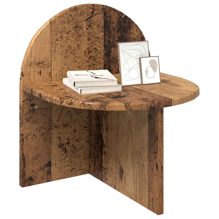 Noptieră 2 pcs Lemn vechi 40 x 35,5 x 45,5 cm Lemn prelucrat - WALTI WALTI