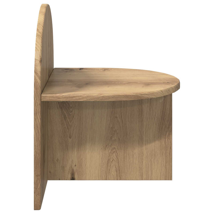 Noptieră Stejar Artizanal 40 x 35,5 x 45,5 cm Lemn prelucrat - WALTI WALTI