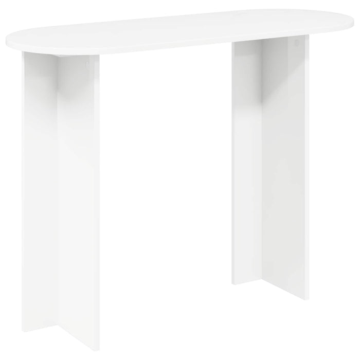 Masă de consolă Alb 100 x 39,5 x 75 cm Lemn prelucrat - WALTI WALTI