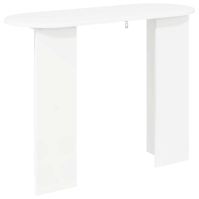 Masă de consolă Alb 100 x 39,5 x 75 cm Lemn prelucrat - WALTI WALTI
