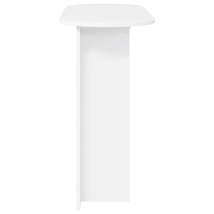 Masă de consolă Alb 100 x 39,5 x 75 cm Lemn prelucrat - WALTI WALTI