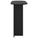 Masă de consolă Stejar Negru 100 x 39,5 x 75 cm Lemn prelucrat - WALTI WALTI