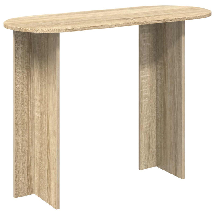 Masă de consolă Stejar Sonoma 100 x 39,5 x 75 cm Lemn prelucrat - WALTI WALTI