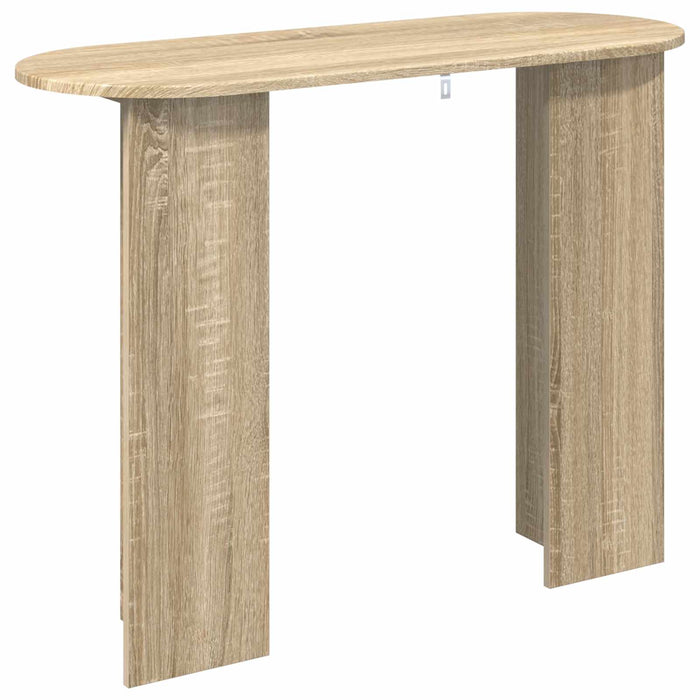 Masă de consolă Stejar Sonoma 100 x 39,5 x 75 cm Lemn prelucrat - WALTI WALTI