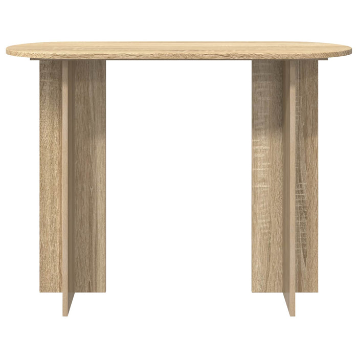 Masă de consolă Stejar Sonoma 100 x 39,5 x 75 cm Lemn prelucrat - WALTI WALTI