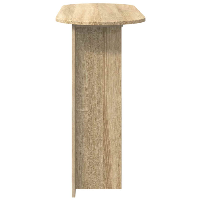 Masă de consolă Stejar Sonoma 100 x 39,5 x 75 cm Lemn prelucrat - WALTI WALTI