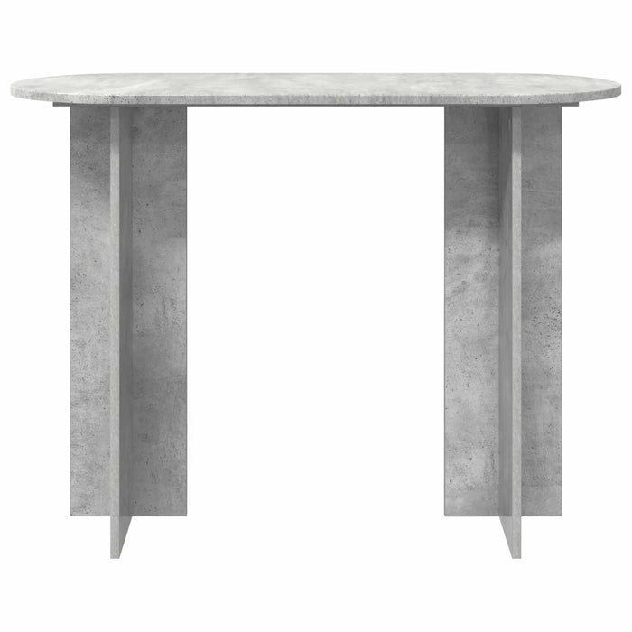 Masă de consolă Gri Beton 100 x 39,5 x 75 cm Lemn prelucrat - WALTI WALTI