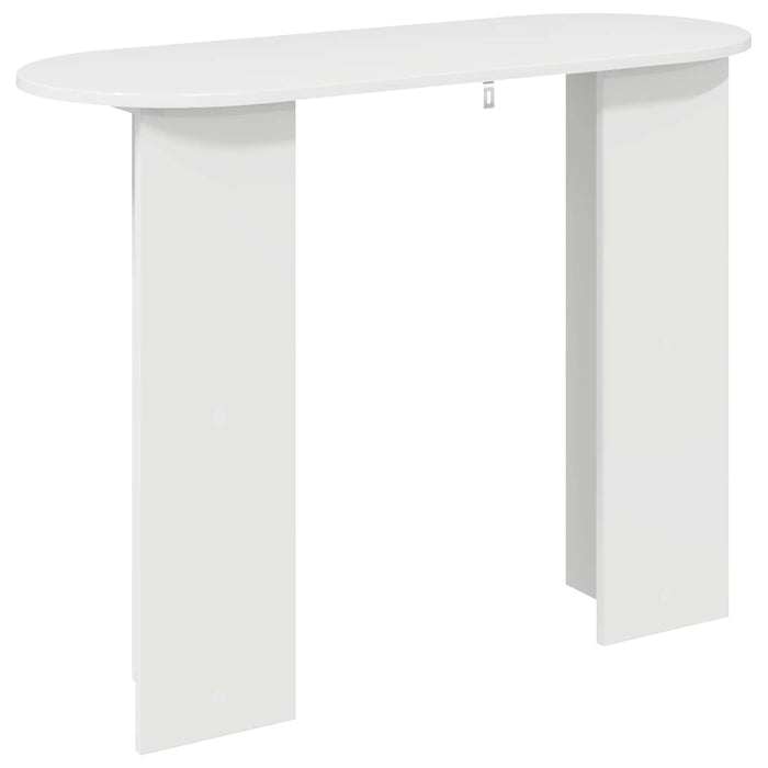 Masă de consolă Alb foarte lucios 100 x 39,5 x 75 cm - WALTI WALTI