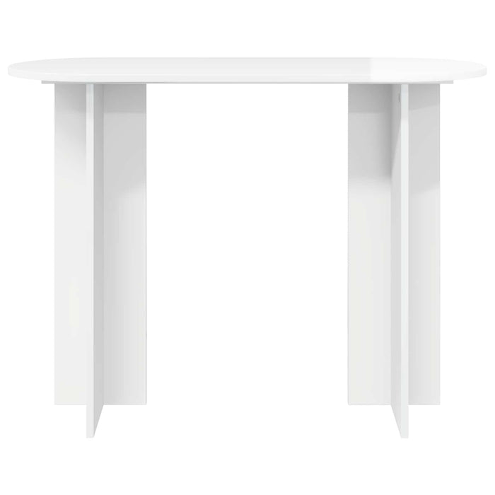Masă de consolă Alb foarte lucios 100 x 39,5 x 75 cm - WALTI WALTI